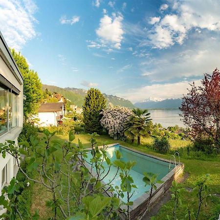 Ground Floor Rooms With Stunning Lake View & Garden Access Μοντρέ Εξωτερικό φωτογραφία
